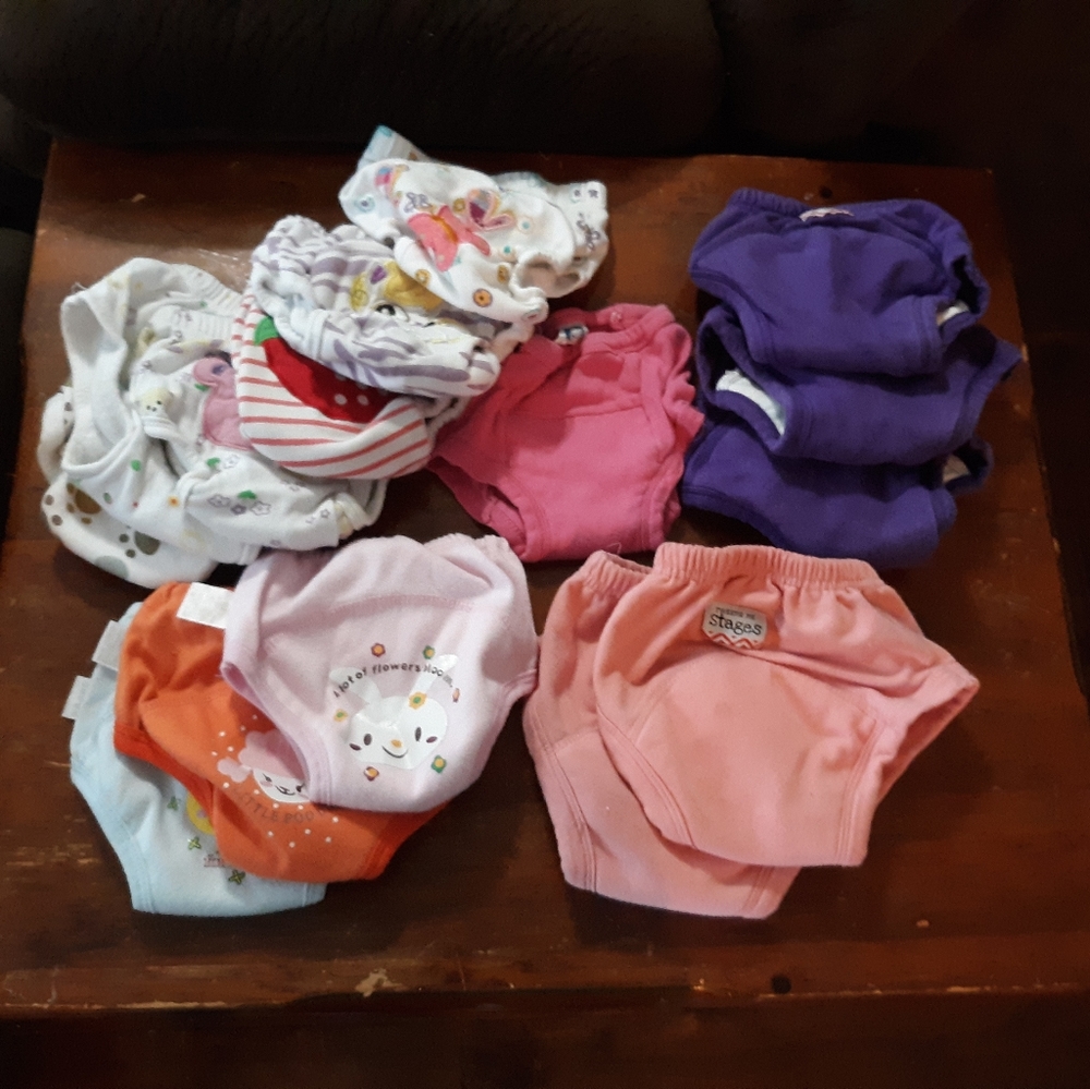 Training underwear lot for girls 18mo-2t
